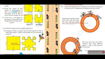 How to find out the boundary of any shape or figure ? L 13 FIELDS AND FENCES Class 4