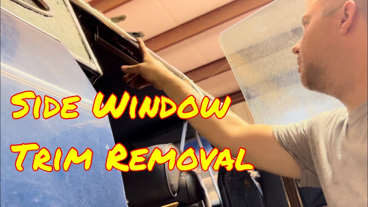 1975 Lincoln Continental Side Window Trim Removal