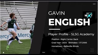Gavin English #23  U19 MLS Next -SLSG - 2024 FLEX v Nomads - Right Back/Center Back/Defensive Mid