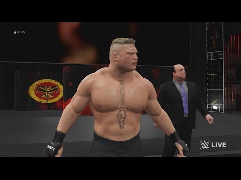 WWE 2K16 Entrances: Brock Lesnar