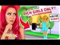 I Found a RICH GIRL ONLY Club..  I Caught Her Scamming! Roblox Adopt Me