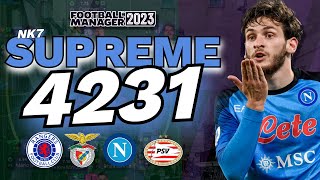 SUPREME 4-2-3-1 WINTER UPDATE FM23 TACTIC