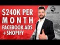 [Shopify + Facebook Ads Case Study] 544% ROI $240K Per Month in Sales with Shopify and Facebook ads