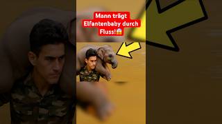 Er Rettete Das Elefantenbaby Im Letzten Moment