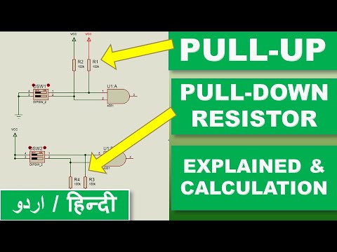 185 Pull Up / Pull Down Resistor Explained, How to Calculate Pull Up ...
