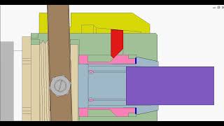 Hall collet lathe chuck