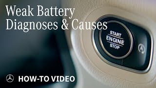 mercedes-benz service tips: battery diagnosis