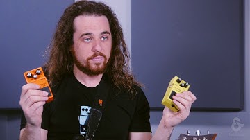 Boss SD-1 and DS-1 Pedals with OverDrive and Distortion