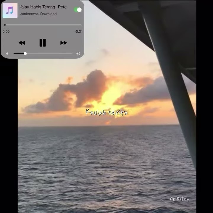 Lirik Walau Habis Terang-Peterpan | Story WA