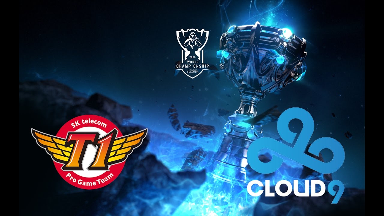 SK Telecom T1 vs Cloud9 - 2016 World Championship Group B - SKT vs C9