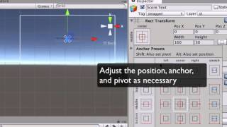 Unity UI Text Demo