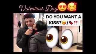 DO YOU WANT A KISS?😘 VALENTINES DAY💕 PUBLIC INTERVIEW