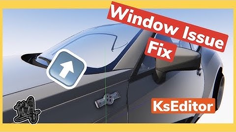 KsEditor Quick Tips | Ep. 2 | Transparent Window Fix | Mamiya Motors
