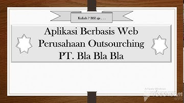 Presentasi Web Programming