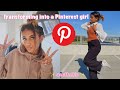 transforming myself into a PINTEREST girl || outfits + nails + eyebrows etc...