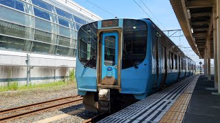 青い森鉄道青い森703系普通八戸行き同駅到着  Aoimori Railway Series Aoimori 703 Local for Hachinohe arr at the same Sta