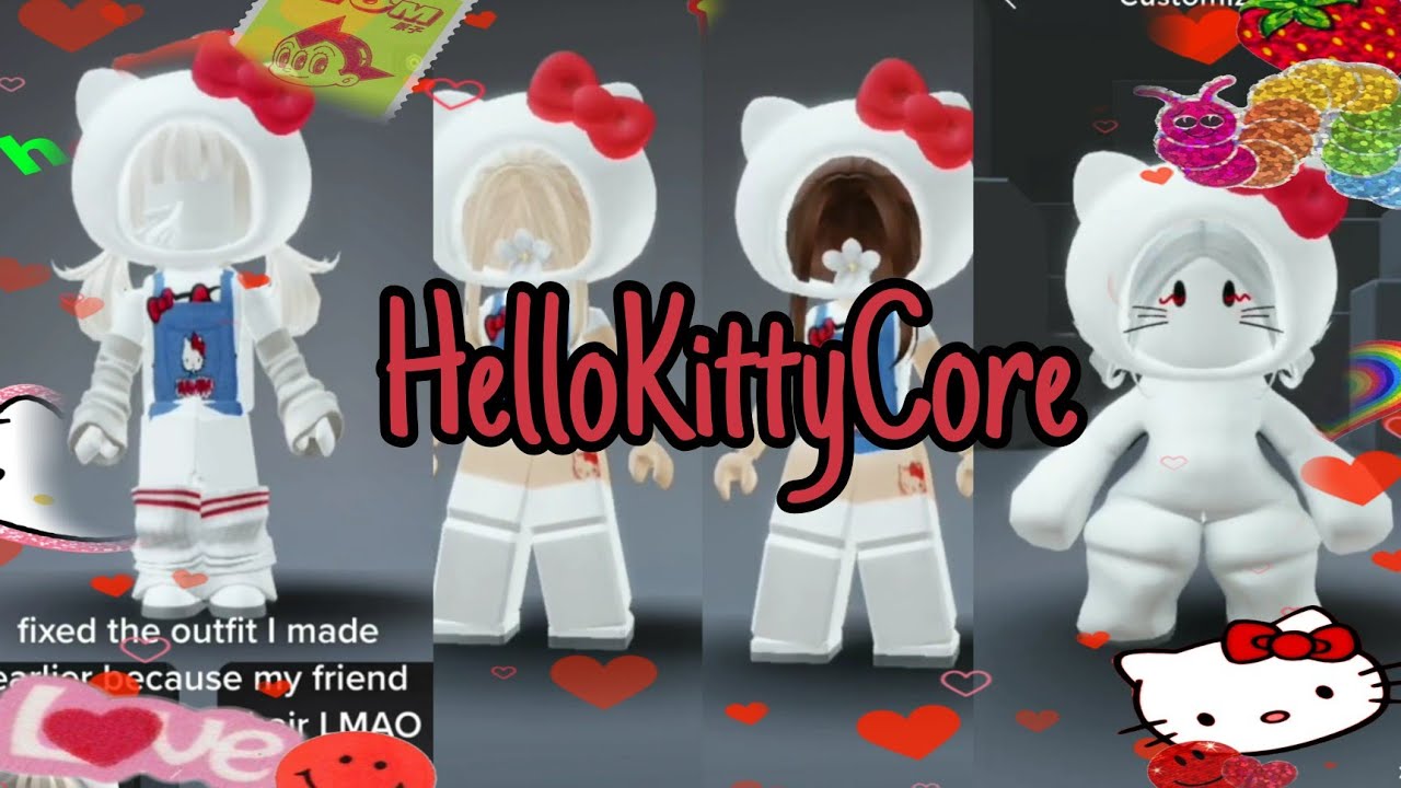 Hello Kitty Roblox Outfit Ideas YouTube