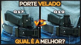 G17 OU G19 | A MELHOR NO PORTE VELADO | COLDRE KYDEX INVICTUS | LADO R