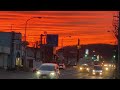 【すごい夕焼け空 その2】〜北海道網走市〜