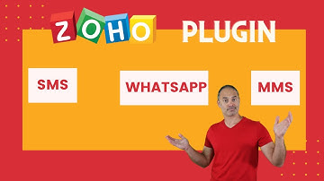 SMS, MMS and whatsapp Zoho CRM Plugin