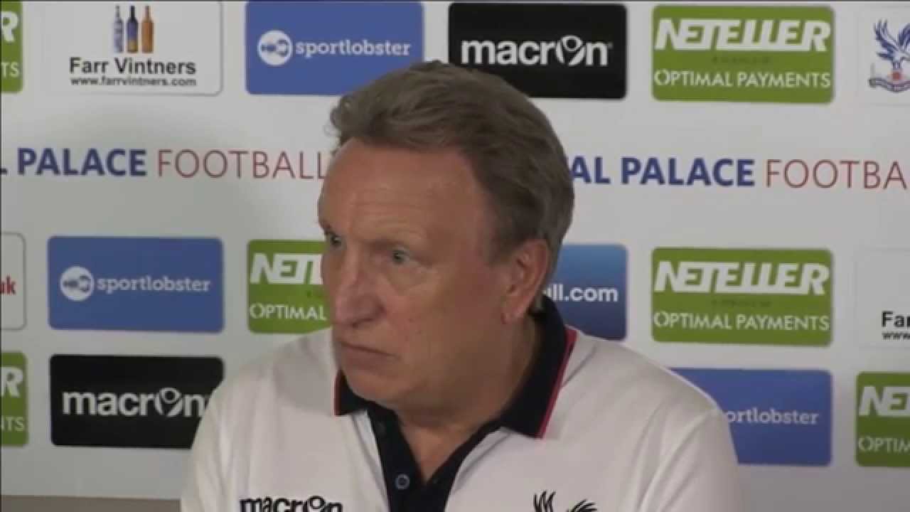 Crystal Palace Neil Warnock's Pre-Hull City Press Conference