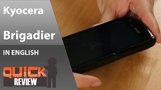 [EN] Kyocera Brigadier Quick Review [4K]