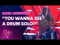 The Blind Auditions: Lozz already proved she can sing - but watch what she can do on the drums too!