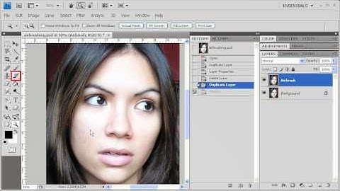 2.13 Airbrushing: Adobe Photoshop CS4 Video