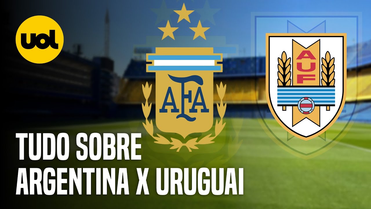 Argentina x Uruguai: onde assistir ao jogo pelas eliminatórias