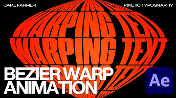 Bezier Warp Text Animation - Kinetic Typography | After Effects Tutorial