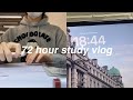 72 hour study vlog  72 hours of study to prepare for exam week  productive days before exam