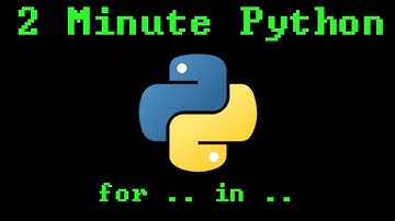2 Minute Python - For Loops