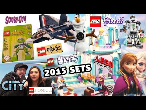 ALL 2015 LEGO Sets! Mixels, CITY, Bionicle, Scooby Doo, Friends, Elves, Disney Frozen & MORE!