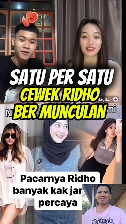 satu persatu cewek ridho bermunculan #masiyun #fauzana #sobatngaret #shorts