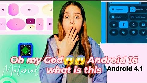 Android 16 x Material 3 First Look BIGGEST UI Change Yet? @MAURYAJITECHWORLD #smartphone