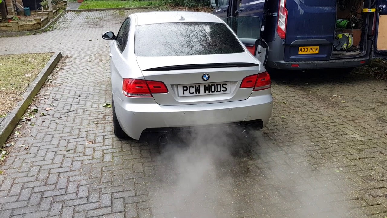 porsche boxster Bmw 335i N54 with PCW backbox mod