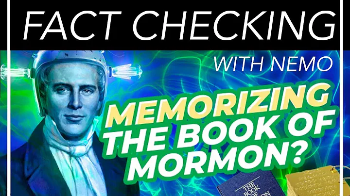 COULD Joseph Smith Memorise The Book of Mormon?