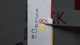 Famous Do you know any other words that end in "OCK" Comment 👉 #shortsvideo #shorts #words #satisfying Wealth