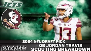2024 NFL Draft | Florida State Quarterback Jordan Travis Pros & Cons | The Future