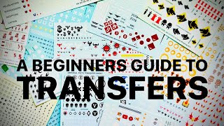 A Beginners Guide To TRANSFERS/ DECALS - Get Those Space Marines Decorated!