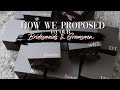 We Proposed! DIY Bridal Party Boxes | Tamra Sade