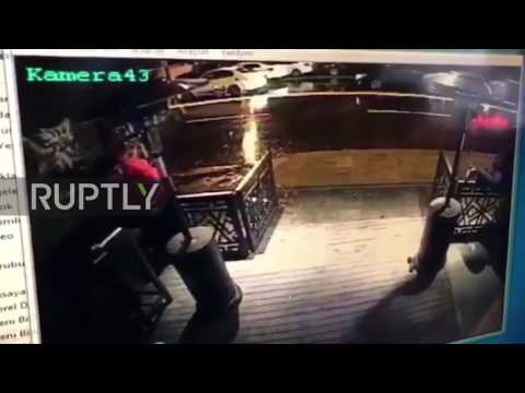 Turkey: Istanbul nightclub attack caught on CCTV