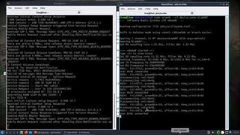 DragonOS Focal 4G LTE basestation detailed setup (srsLTE, bladeRF xA4, USRP b205 mini-i)