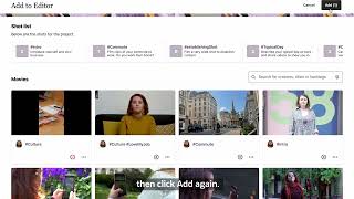 How to Add Videos Inside the Editing Studio video thumbnail