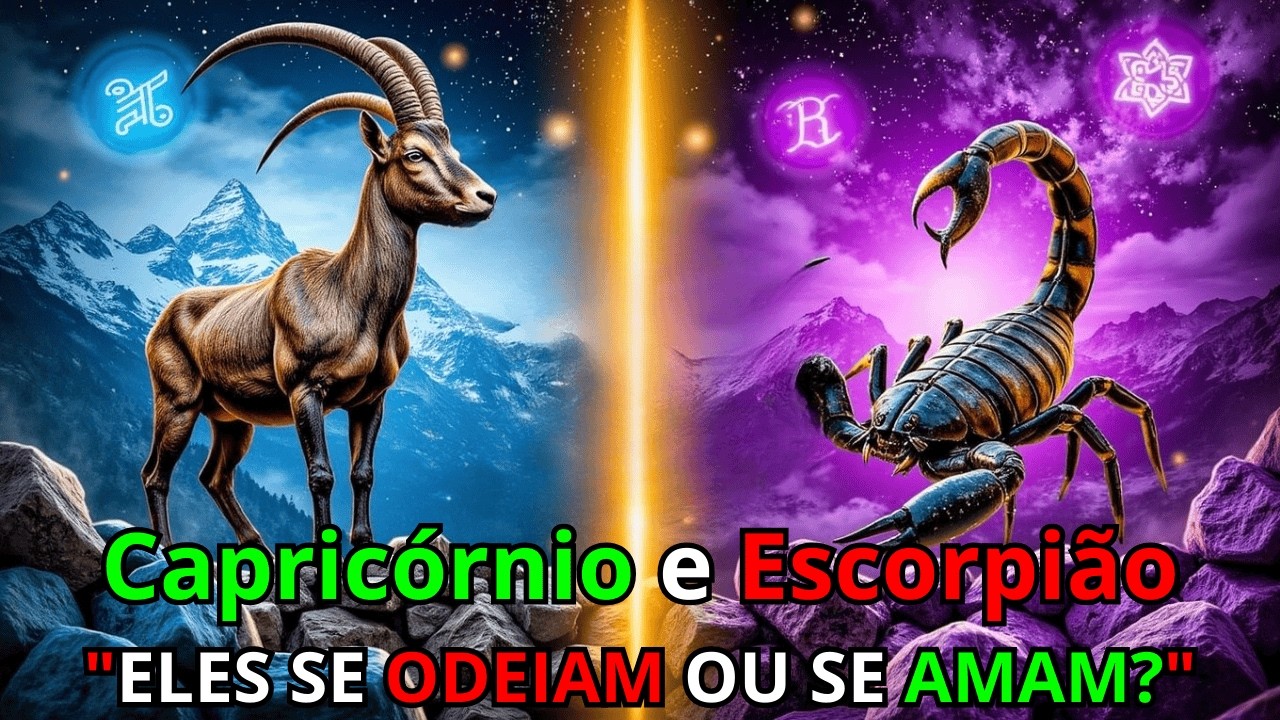 “Capricórnio vs Escorpião: A Batalha da Intensidade no Amor!” - YouTube