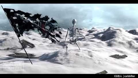 houdini17 skeleton snow scene simulation