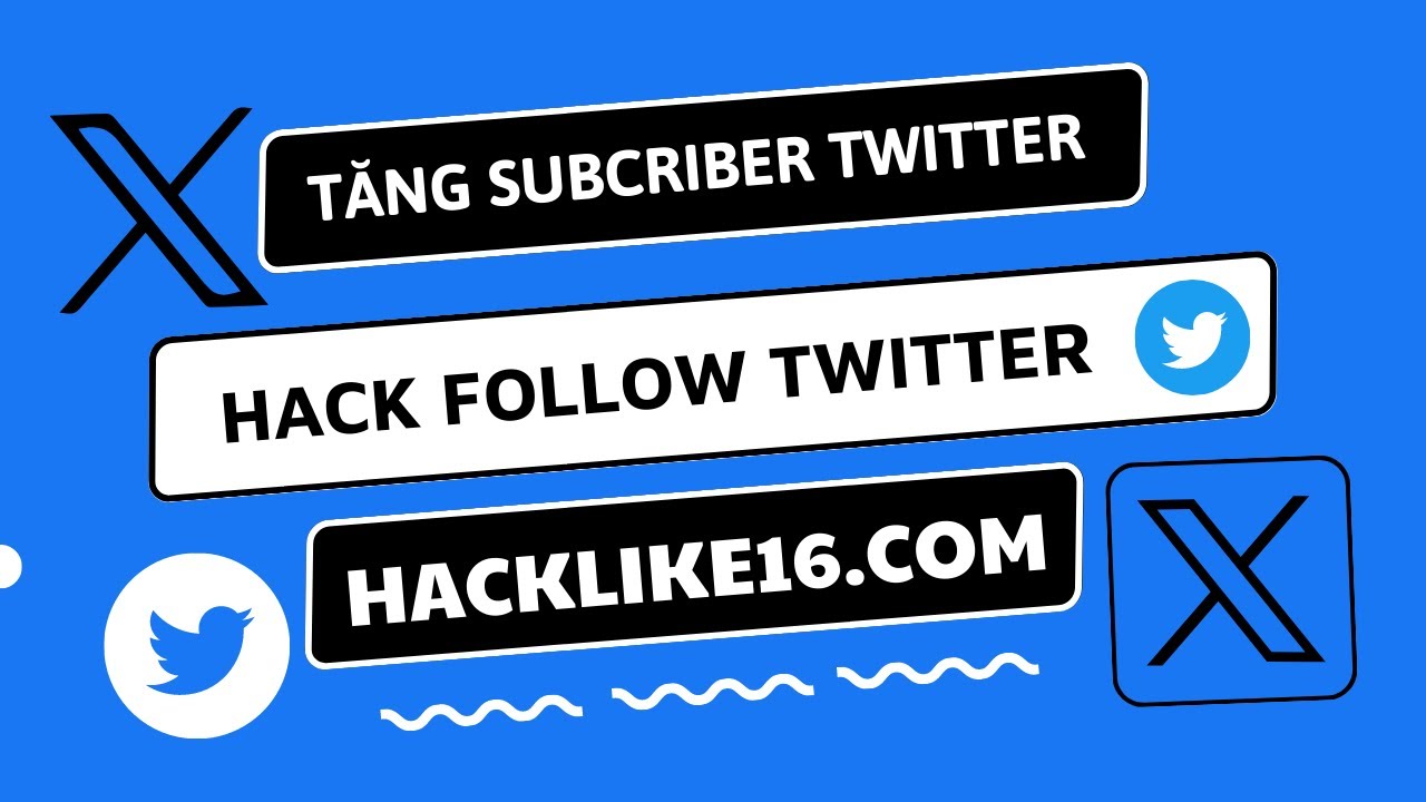 Web Tăng Buff Sub Twitter - App Hack Follow Twitter giá siêu rẻ 10đ | Hacklike16.Com