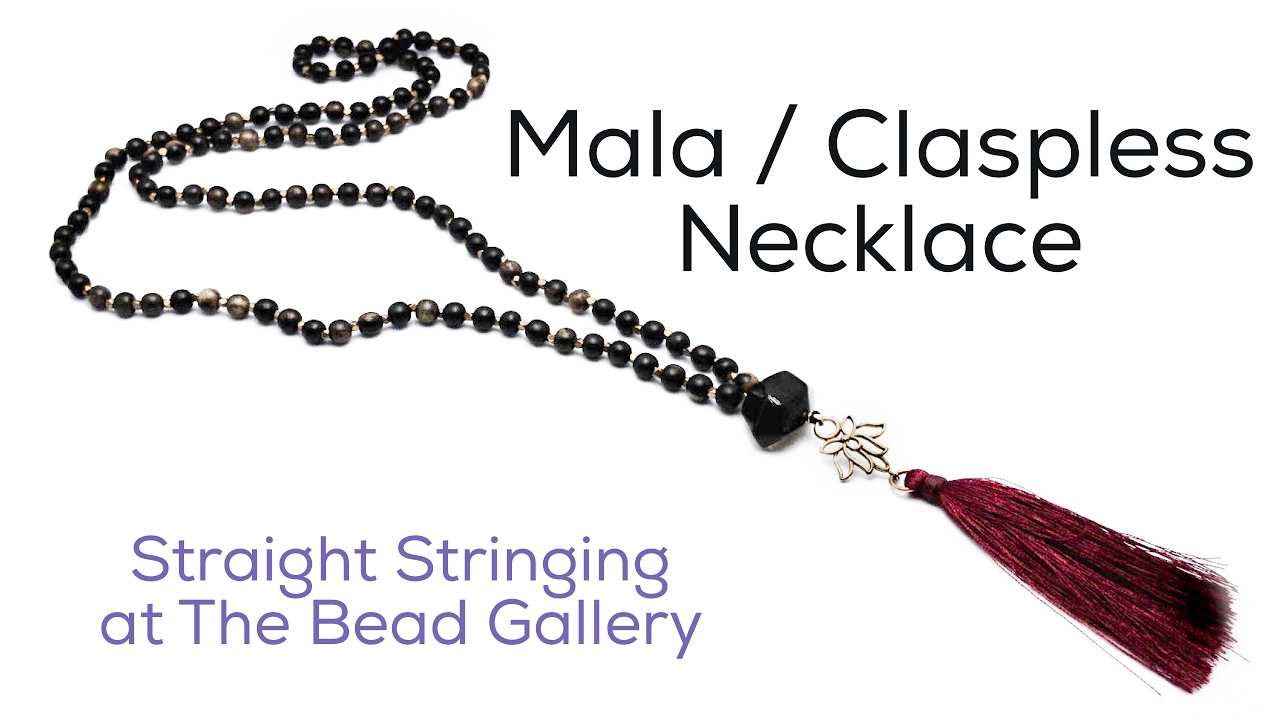 How to Make DIY Mala Bead Necklace - Likely By Sea