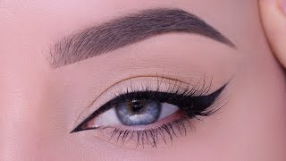 EASY Foxy Eye Look Using ONLY EYELINER!