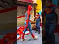 Superman and Spiderman funny video😂 #spiderman